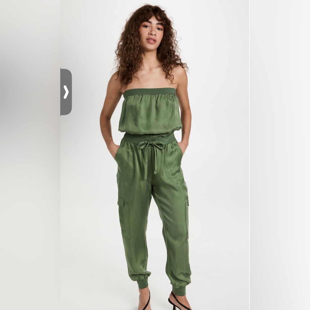 Cinq A Sept Patrice Strapless Jumpsuit